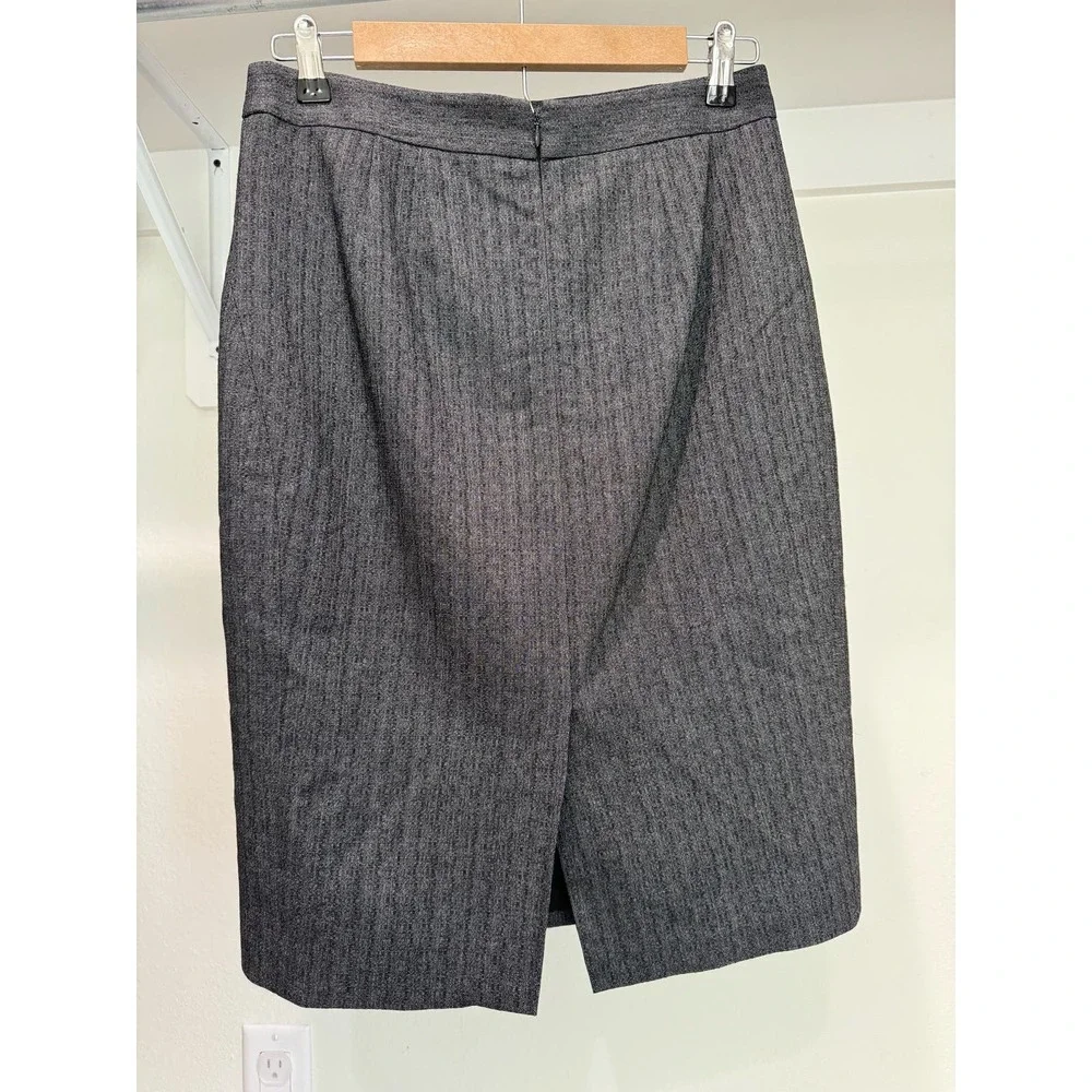 Ann Taylor‎ Pencil Skirt Size 6 Charcoal